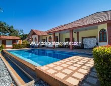 (HS225-03) Beautiful European Style Home for Sale with a Private Swimming Pool in San Sai