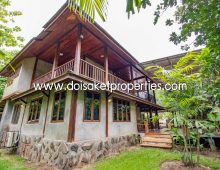 (HS195-02) Cool Design House and Coffee Shop on Nearly 4 Rai of Land for Sale in Doi Saket                            