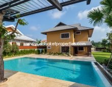 (HS210-04) Gorgeous 2 Storey Home with Swimming Pool for Sale in a Moo Baan in Doi Saket