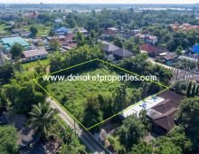 (LS327-01) Nice Plot of Land in a Great Location near Maejo University, San Sai