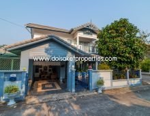 (HS291-03) One-of-a-Kind 2-Storey Family Home for Sale in a Moo Ban in Doi Saket