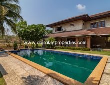 (HR236-04) Spacious 2 Storey House For Rent with a Private Pool in Doi Saket