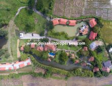 (RS004-13) Beautiful Lanna-Style Resort with Restaurant, Spa, and Coffee Shop for Sale in Doi Saket, Chiang Mai, Thailand