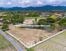 (LS363-02) Almost 3 Rai of Ready-to-Build Land with Incredible Views for Sale in a Great Location in Luang Nuea, Doi Saket 