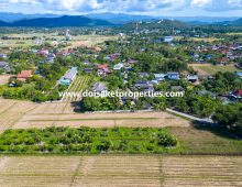 (LS378-02) 2+ Rai of Land with Views for Sale in Luang Nuea, Doi Saket