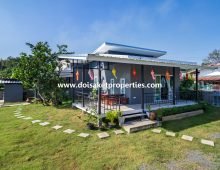 (HS320-02) Newer 2-Bedroom House for Sale in a Quiet and Rural Location near Mae Kuang Dam in Luang Nuea, Doi Saket