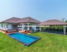 (HS347-04) New Modern-Style Home with Swimming Pool and Views for Sale in Choeng Doi, Doi Saket