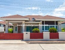 (HS352-03) Nice 3-Bedroom Family Home in a Secure Moo Baan for Sale in San Pu Loei, Doi Saket
