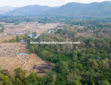 (LS390-19) Great 19.5+ Rai Plot of Land for Sale in Luang Nua, Doi Saket