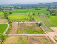 (LS395-01) Land with Nice Views for Sale in Pa Pong, Doi Saket, Chiang Mai