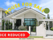(HS371-03) Beautiful Brand New 3-Bedroom, 2-Bathroom Home for Sale in Talat Khwan, Doi Saket, Chiang Mai